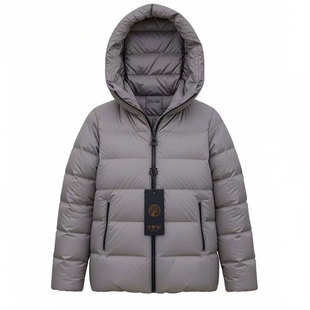 雅鹿轻薄排骨羽绒服女短款轻便不臃肿冬季新款小个子90白鸭绒显瘦