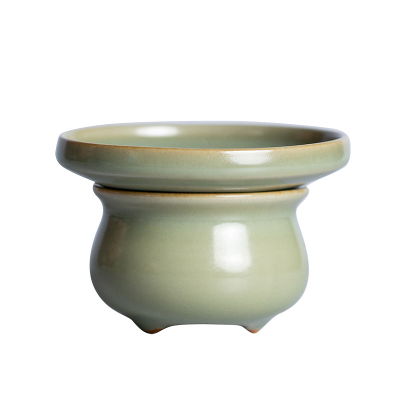 粉青茶滤套组二才茶器