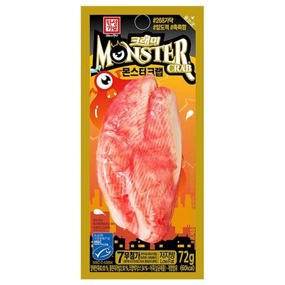 韩国客唻美手撕蟹柳棒含有真蟹肉