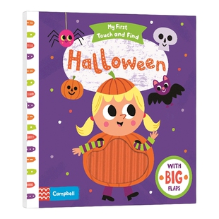 英文原版绘本 Halloween 万圣节找找书 英文版 进口英语原版书籍儿童外文书