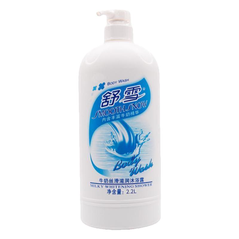 舒雪牛奶沐浴露丝滑温和洁净留香