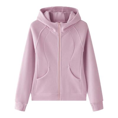 ckdh连帽双面加绒保暖卫衣