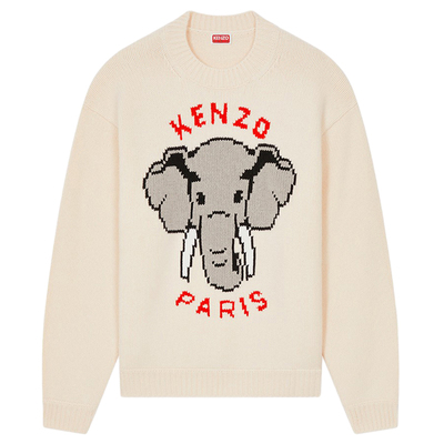 高田贤三男士羊毛毛衣