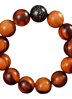 木质手链泰山桃木手串雷击木手串