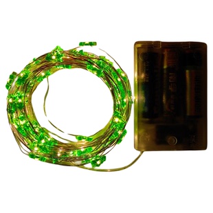 圣诞装饰灯串发光圣诞树铜丝灯迷你小灯带圣诞老人灯缠绕灯氛围灯