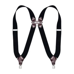 枪套背带西服西裤背带男式夹吊带男士西装背夹英伦风侧夹背带夹