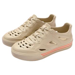 洞洞鞋男款夏季外穿防滑防臭eva透气凉鞋户外溯溪开车沙滩拖鞋男