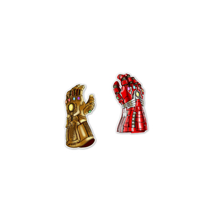 TLP反光车贴 复仇者联盟钢铁侠灭霸响指无限手套无限宝石动漫贴纸