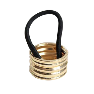 金属马尾扣发圈韩国潮流明星同款扎马尾头绳开口扎头发饰品欧美