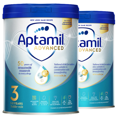 爱他美阶段1-3岁适用双罐装白金