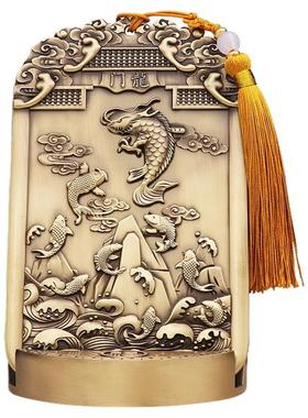 书房魁星点斗摆件代请道家黄铜