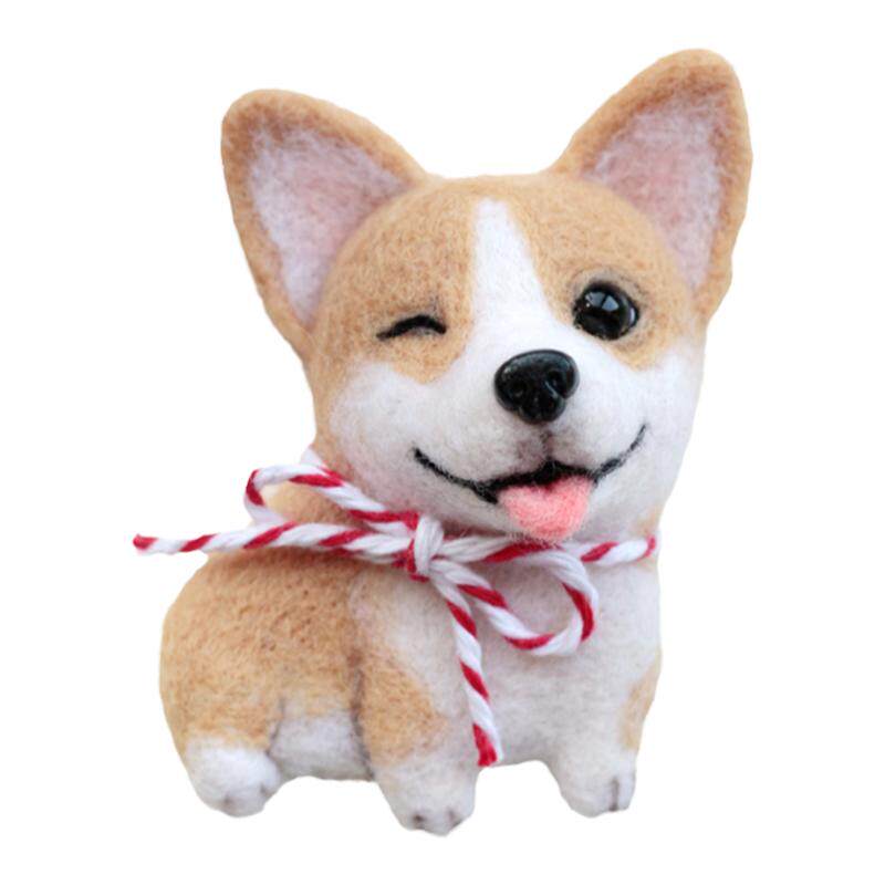 礼品胸针羊毛毡柴犬柯基斗牛犬