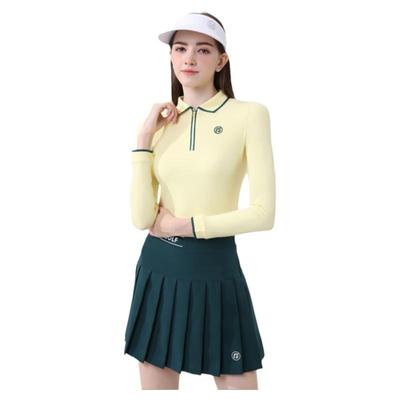 韩版修身显瘦弹力高尔夫网球女装