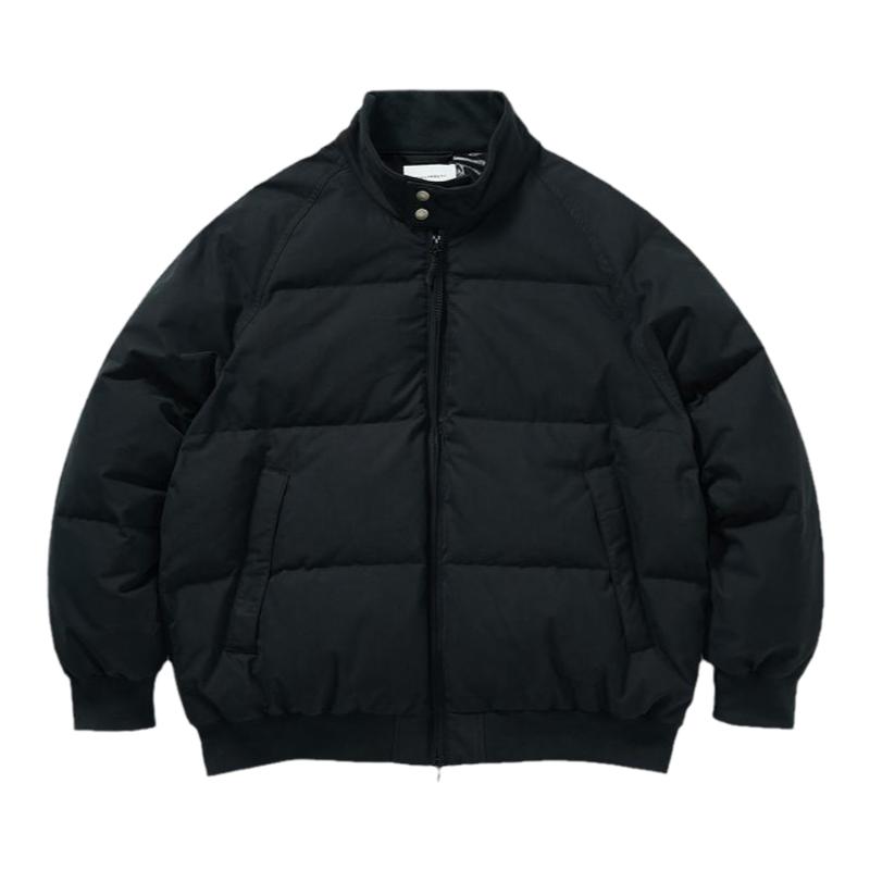 714street纯色螺纹羽绒服