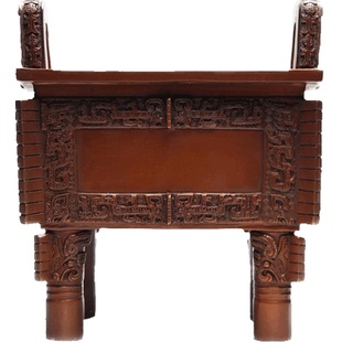 古铜官 紫铜鼎摆件 铜工艺品司母戊鼎送礼店铺乔迁开业商务礼品