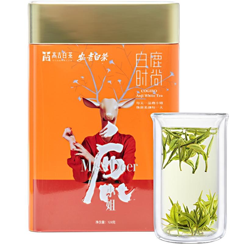 高吉白花果醇香安吉白茶单罐自饮
