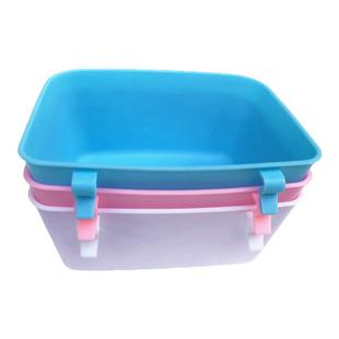 兔子喂食器猫碗狗笼饭盆固定水盆兔子食盒防打翻悬挂式航空箱挂碗