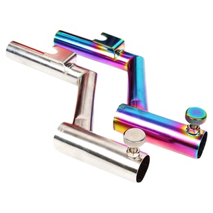 不锈钢拐角炮台架钓箱通用配件炮台支架转角扩展鱼竿支架座渔具架