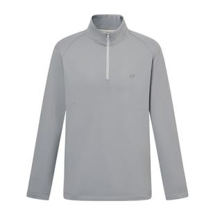 【秋季新品】GOLDEN BEAR/金熊 新款男装上衣立领磨毛微弹长袖T恤