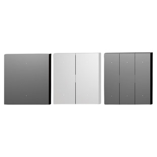 已接入米家智能开关控制面板超薄小爱同学全屋语音灯双控单零火版