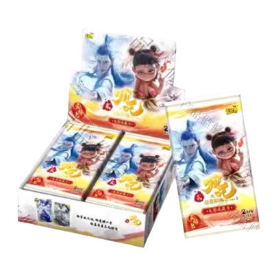 卡游哪咤魔童闹海灵焰包哪吒卡片正版第1弹2元包收藏卡牌周边卡册