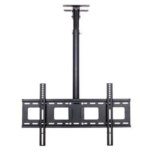 通用32/40/55/65/75/85/98寸电视机吊架吊顶伸缩旋转吸顶吊装挂架