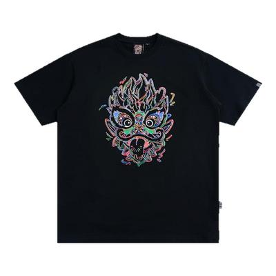 HEA 经典醒狮新款休闲短袖T恤夏日多巴胺风格重磅T恤无性别百搭