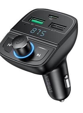 绿联车载蓝牙接收器FM发射器