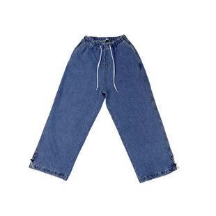 少儿街舞服装hiphop嘻哈牛仔裤经典百搭水洗oldschool街舞演出服