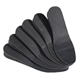 牛皮隐形内增高鞋垫男真皮透气防臭吸汗女软底舒适全垫皮鞋马丁鞋