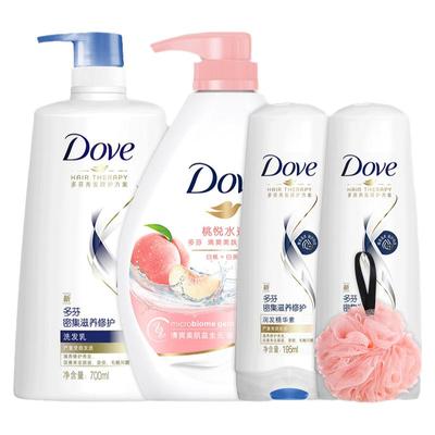 【洗护套装】多芬洗发护发沐浴露