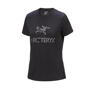 加拿大直发始祖鸟Arc'Word女款长绒棉质圆领户外短袖T恤