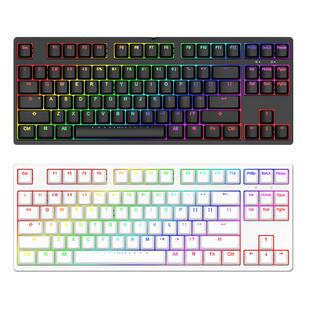 GANSS高斯 GS87C 104C RGB有线背光键线分离机械键盘WIN/MAC系统