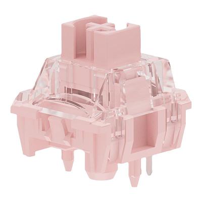 TTC烈焰粉轴Q弹跟手机械键盘轴体