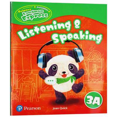 培生香港朗文小学英语教材 三年级上学期听说练习册 Primary Longman Express 3A Listening speaking 英文原版 第二版朗文快车PLE