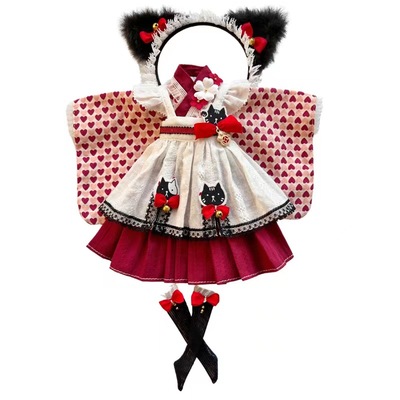 BJD,小布娃衣材料表视频教程纸样