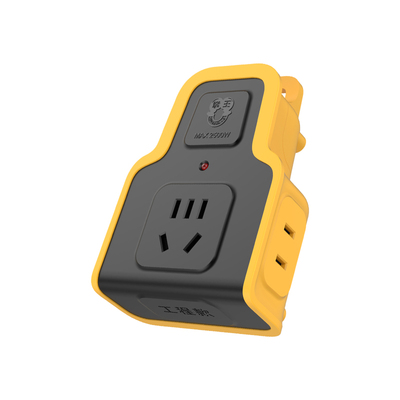 拳王插座不带线无线插排插线板多功能多孔工程用接线板工地拖线板