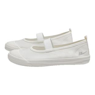 回力小白鞋女春夏新款小时候的布鞋浅口一脚蹬帆布鞋护士鞋舞蹈鞋