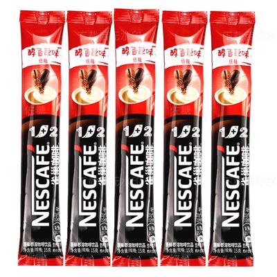 雀巢1+2原味速溶咖啡低糖20条/组