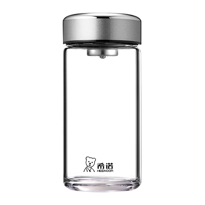 希诺官方正品茶水分离玻璃杯定制