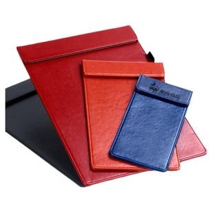 菜单夹餐厅酒店便签夹厨房点菜板夹税务票据谈单收纳夹皮革会议垫写字垫板夹A4酒水餐桌结账账单夹收银夹定制