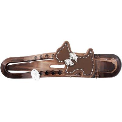 兰诺小狗丸子头抓夹女