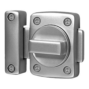 门锁卡扣免打孔插销门栓卫生间老式门扣卧室房门拴防盗门内反锁扣