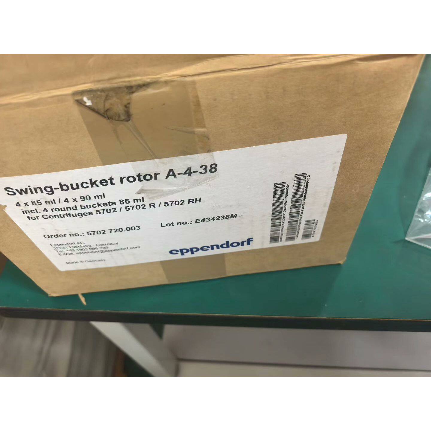 【议价】艾本德Eppendorf离心机转子5702R和5804R带