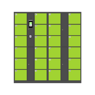 智能超市条码寄存电子存包柜指纹储物人脸识别酒吧微信收费手机柜