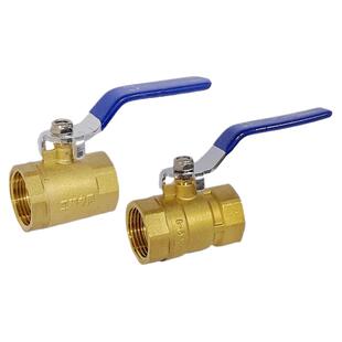 黄铜球阀内牙螺纹丝扣口自来水厂开关铜阀门4分6分1寸DN15 20 25