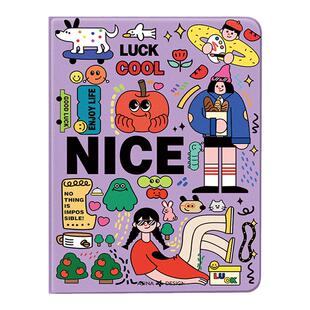 集市插画适用苹果ipad保护套2022新款Pro11平板电脑壳iPad9代10.2可爱女air5支架17/18带笔槽9.7卡通mini6