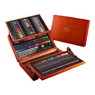 蒙玛特儿童水彩笔画笔礼盒蜡笔画画工具小学生绘画套装美术彩色笔幼儿园可水洗涂鸦彩笔生日男孩女孩新年礼物