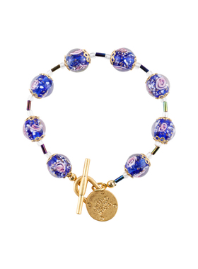 新款中古琉璃手链手工简约串珠手串