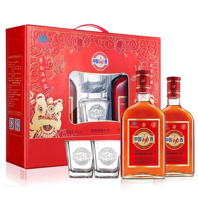 劲牌35度中国劲酒双瓶手提礼盒